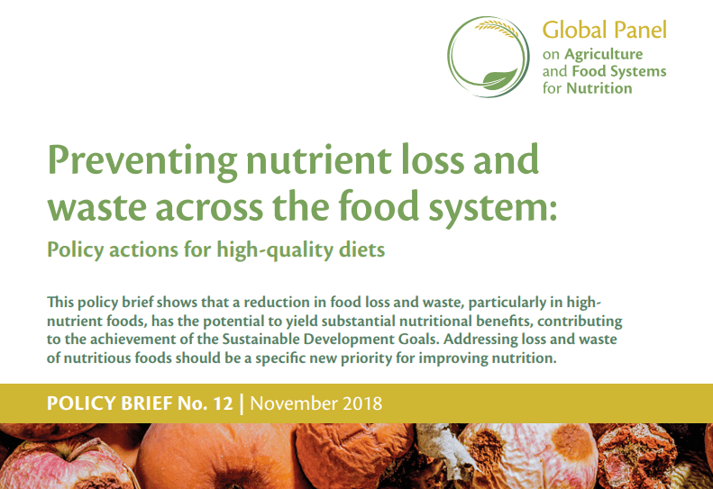 Guia per a la prevenció de la pèrdua i el malbaratament alimentari i la promoció d’una alimentació de qualitat